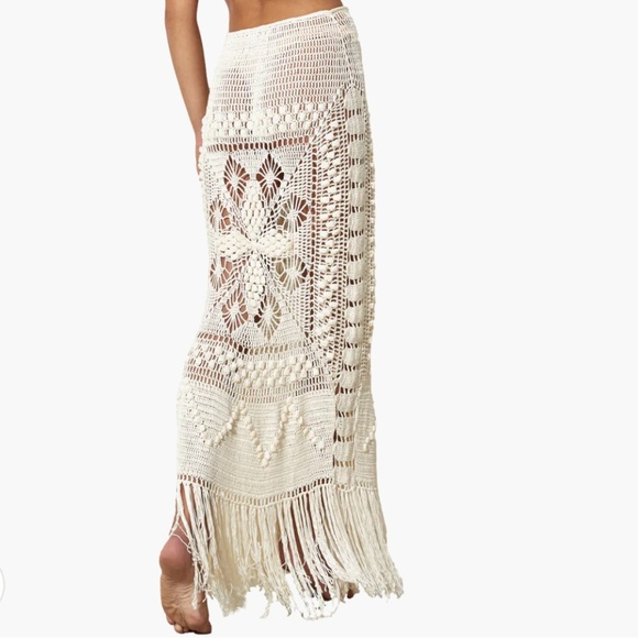 Flook the label crochet maxi skirt size small - Picture 8 of 9